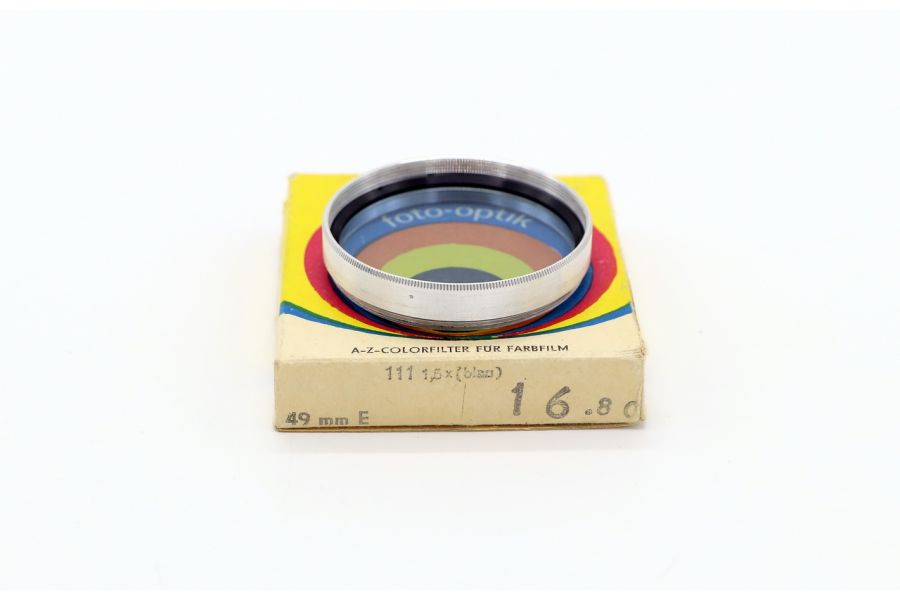 Светофильтр Foto-optik 49mm 111 1,5x (blau)