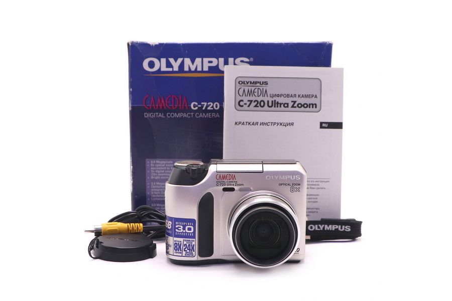 Olympus C-720 Ultra Zoom Camedia в упаковке