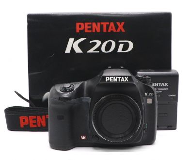 Pentax K20D body в упаковке (пробег 16510 кадров)