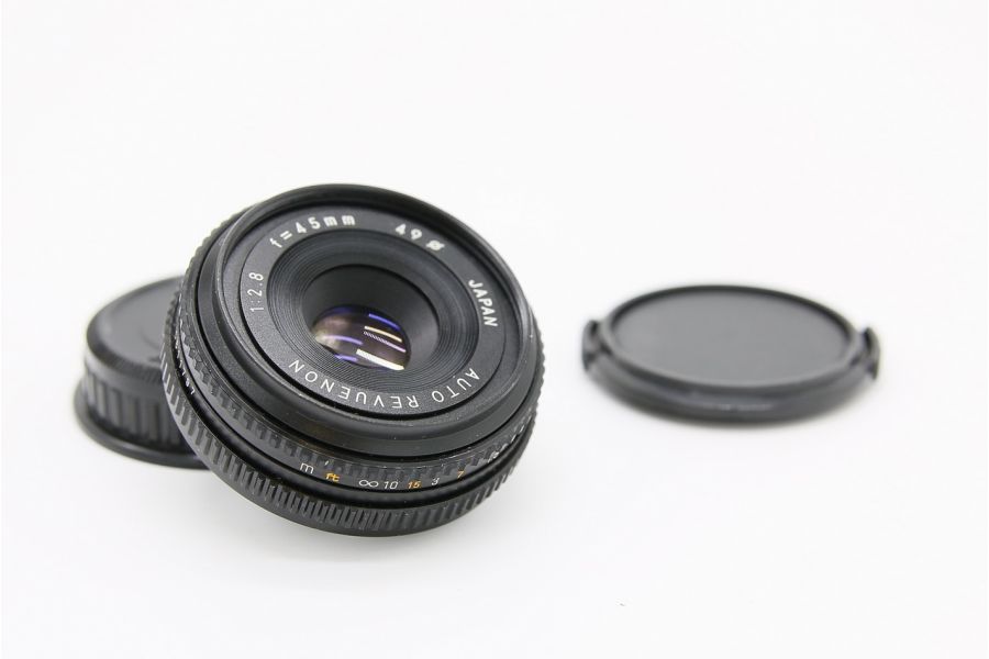 Revuenon Auto 2,8/45 Pentax K (Japan, 1985)