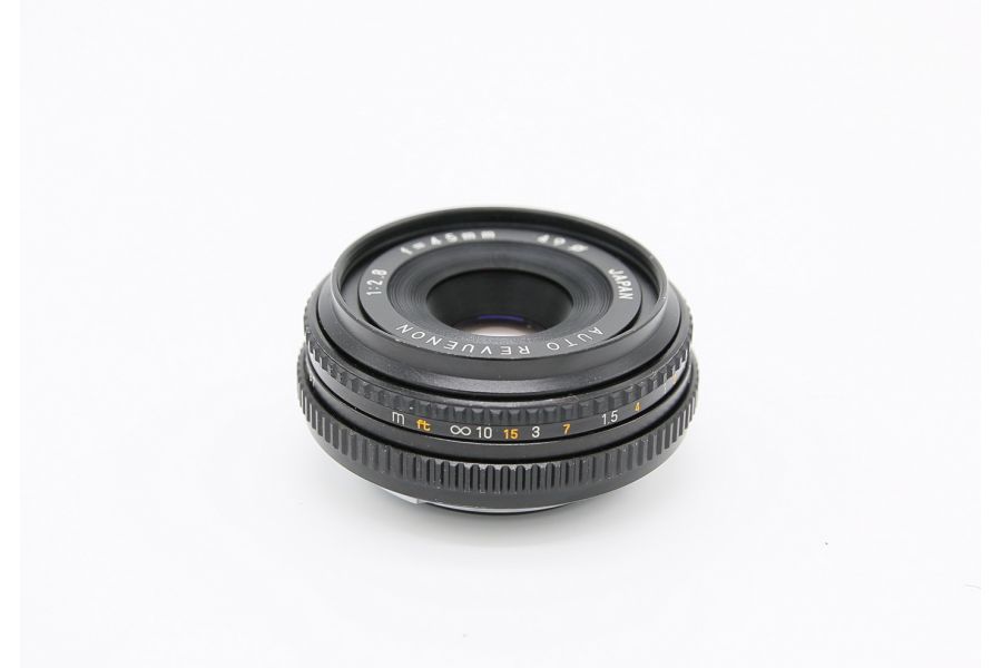 Revuenon Auto 2,8/45 Pentax K (Japan, 1985)