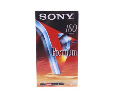 Видеокассета Sony Premium E-180VG VHS 180 3h