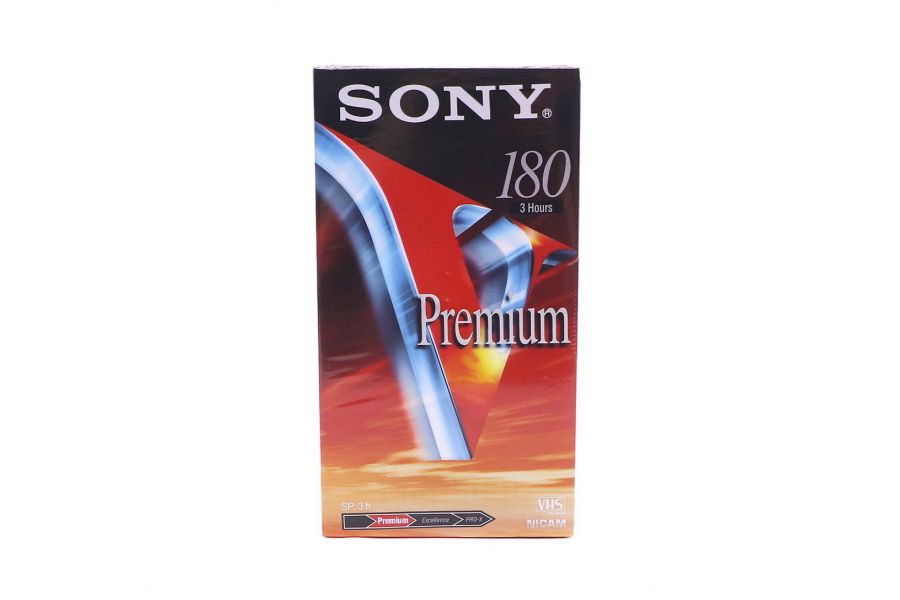 Видеокассета Sony Premium E-180VG VHS 180 3h