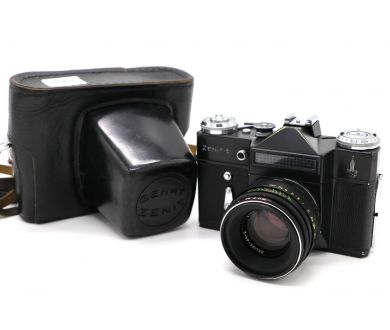 Редкость Зенит Е черный, олимпийский 1979, КМЗ