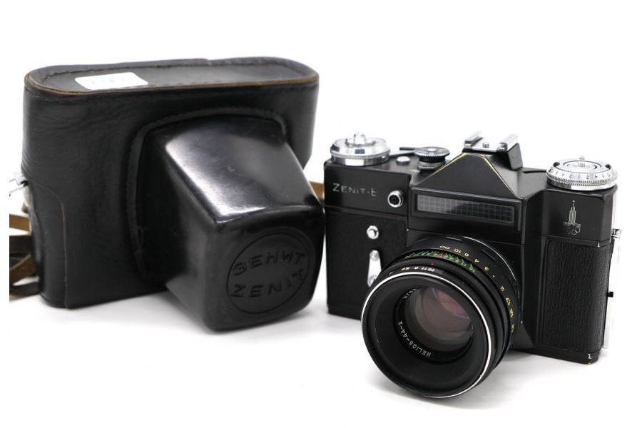 Редкость Зенит Е черный, олимпийский 1979, КМЗ