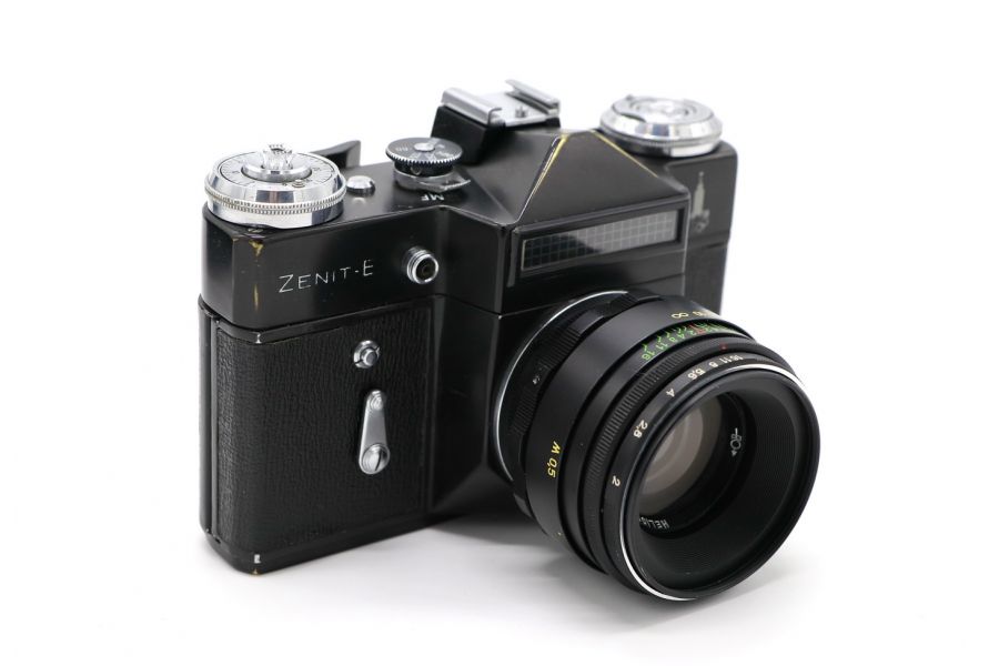 Редкость Зенит Е черный, олимпийский 1979, КМЗ