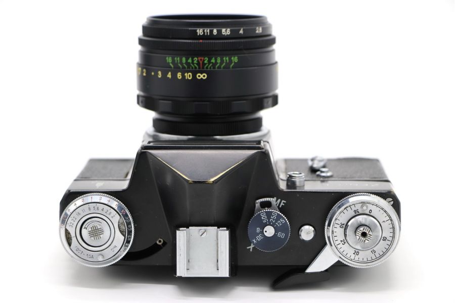 Редкость Зенит Е черный, олимпийский 1979, КМЗ