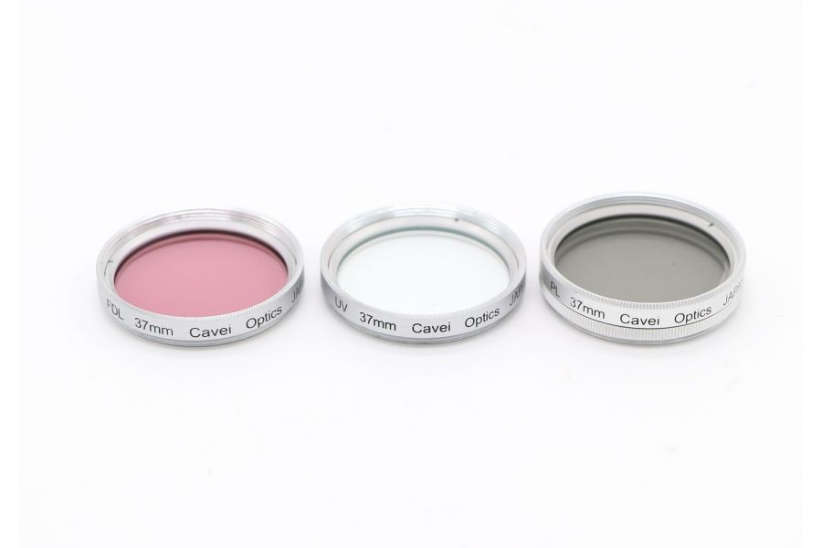 Набор светофильтров CAVEI 37mm UV - PL - FDL