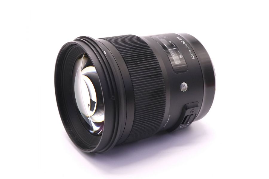 Sigma AF 50mm f/1.4 DG HSM Art Canon EF в упаковке