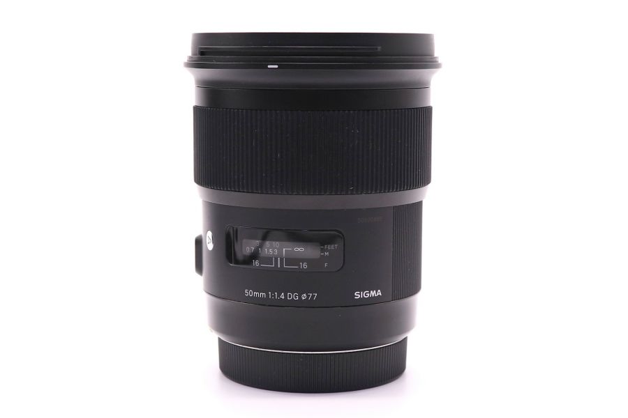 Sigma AF 50mm f/1.4 DG HSM Art Canon EF в упаковке
