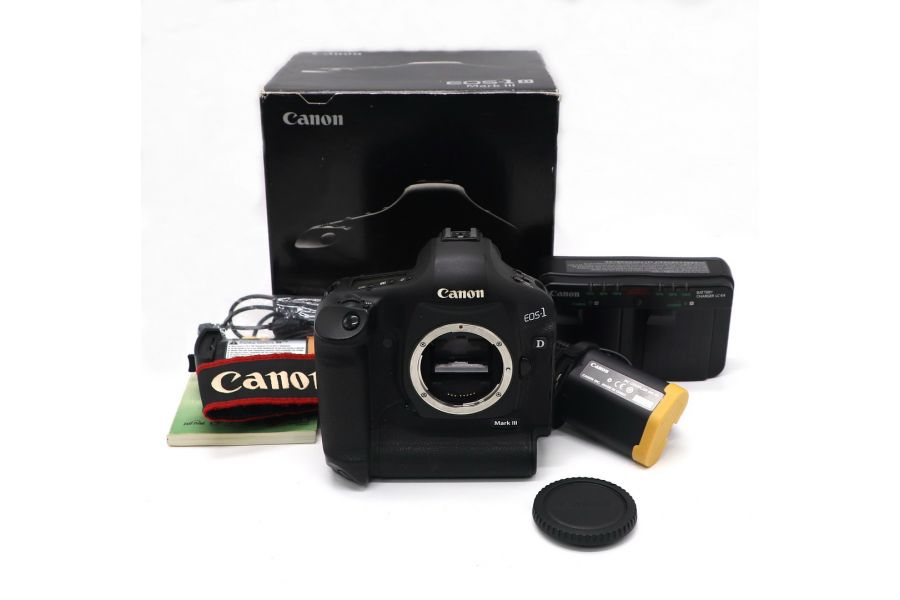 Canon EOS 1D Mark III body в упаковке (пробег 8740 кадров)