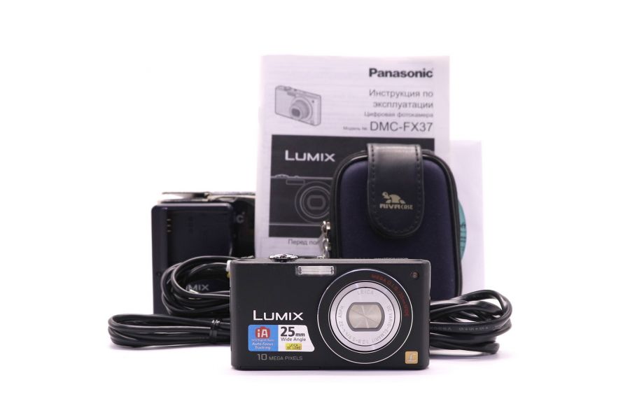 Panasonic Lumix DMC-FX37 в упаковке