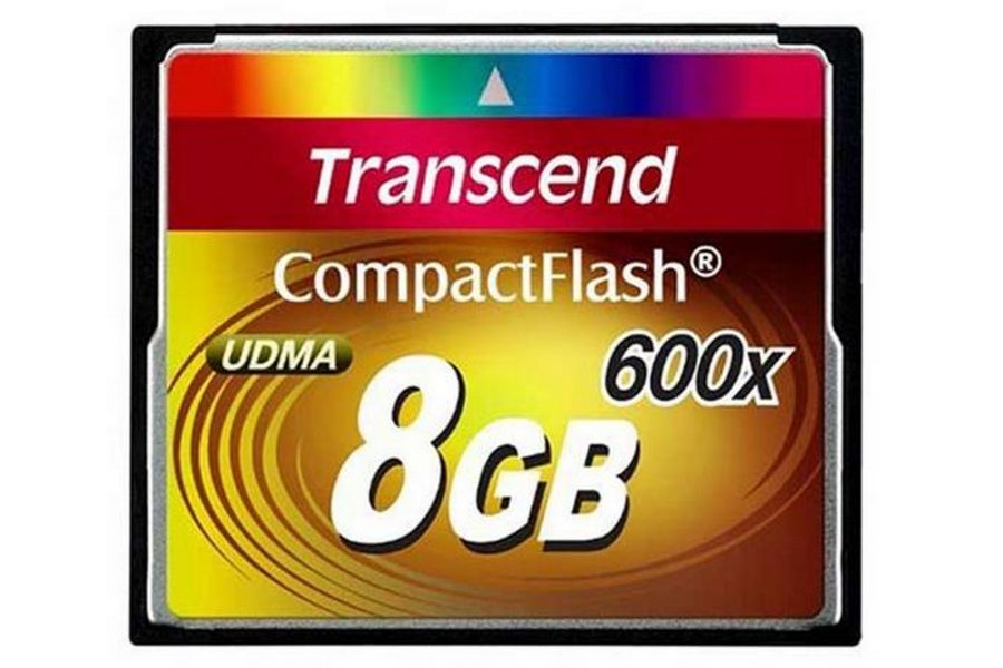 Флеш карта Compact Flash Transcend 8GB 600x