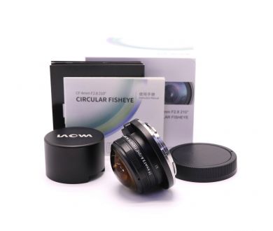 Laowa 4mm f/2.8 Fisheye в упаковке