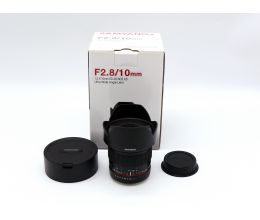 Samyang 10mm f/2.8 ED AS NCS CS Canon EF в упаковке
