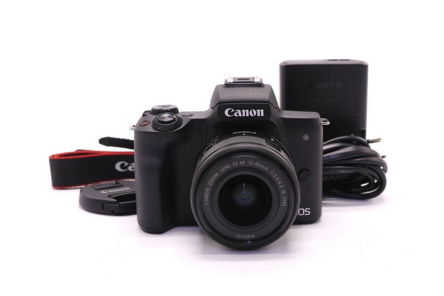Canon EOS M50 kit (пробег 1910 кадров)