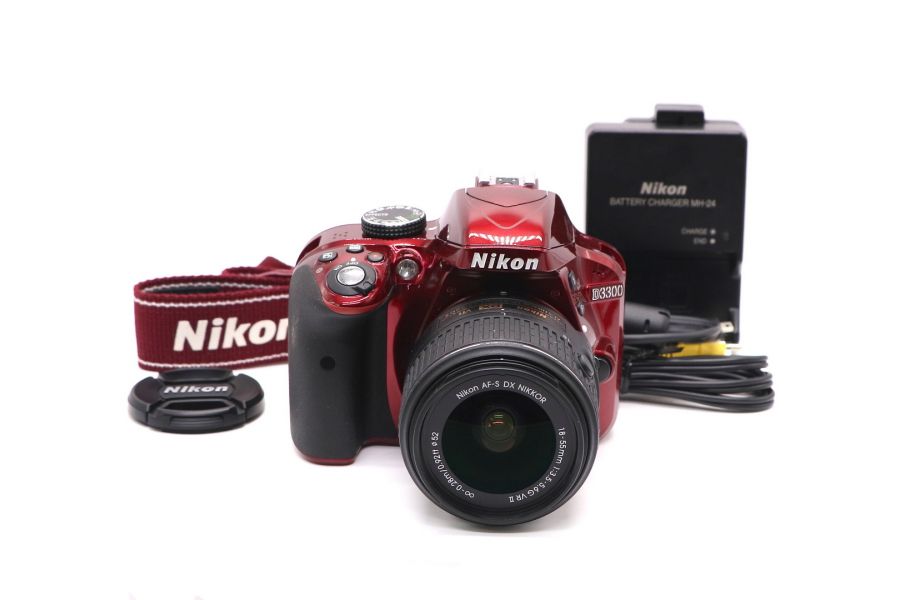 Nikon D3300 kit (пробег 65 кадров)
