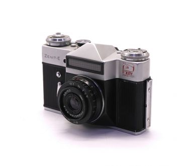 Зенит Е 25 съезд КПСС + Индустар-50-2 (СССР, 1976)