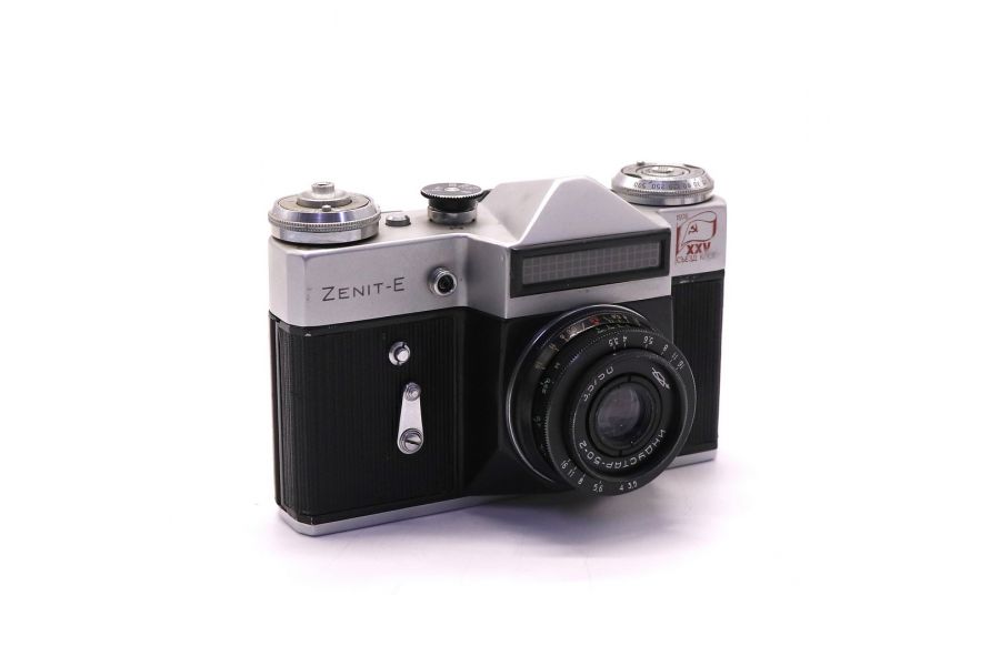 Зенит Е 25 съезд КПСС + Индустар-50-2 (СССР, 1976)