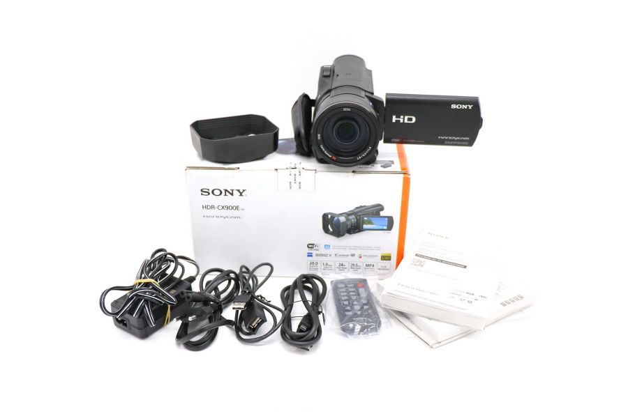 Видеокамера Sony HDR-CX900E в упаковке