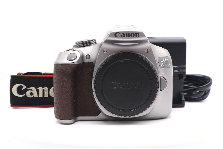 Canon EOS 1300D body silver (пробег 9000 кадров)