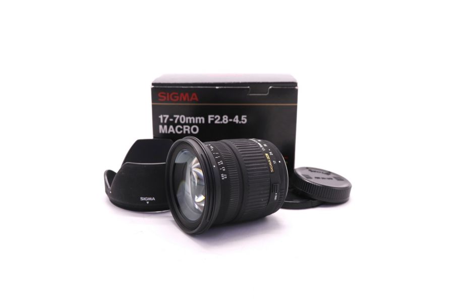 Sigma AF 17-70mm F2.8-4.5 DC for Pentax K в упаковке