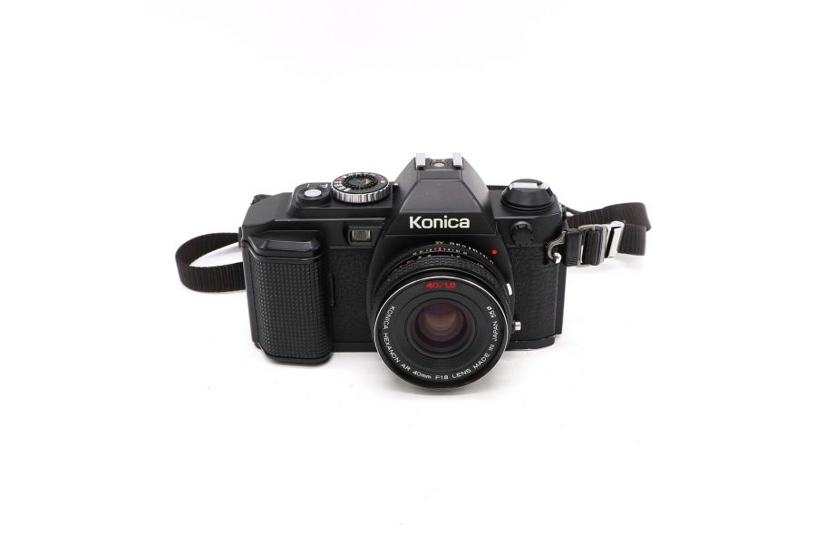 Konica FS-1 + Hexanon AR 1.8/40mm (Japan, 1981)