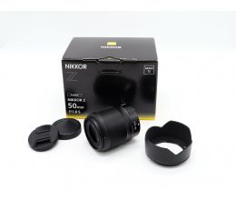 Nikon 50mm f/1.8 S Nikkor Z в упаковке