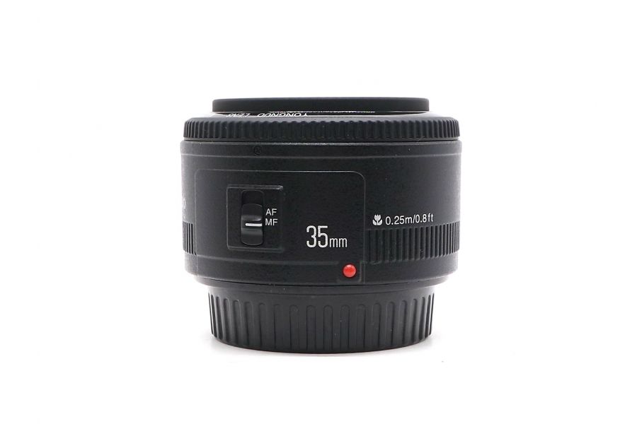 YongNuo AF 35mm f/2 Canon EF в упаковке