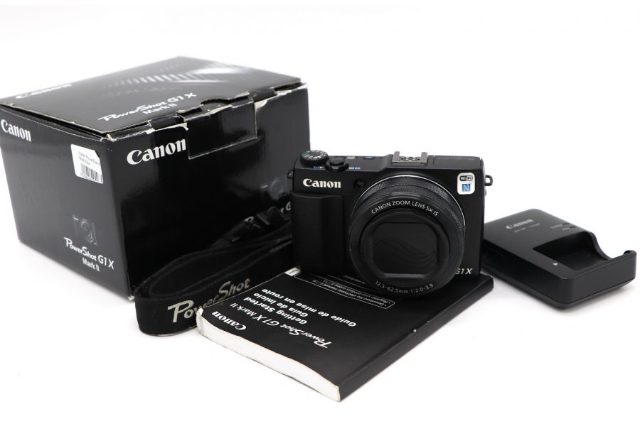 Canon PowerShot G1 X Mark II в упаковке