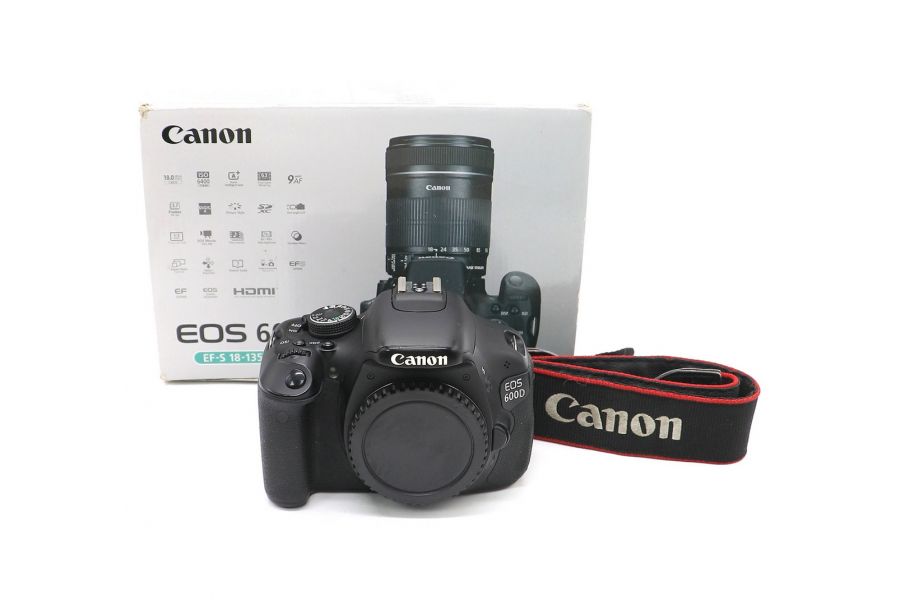 Canon EOS 600D body в упаковке (пробег 22520 кадров)