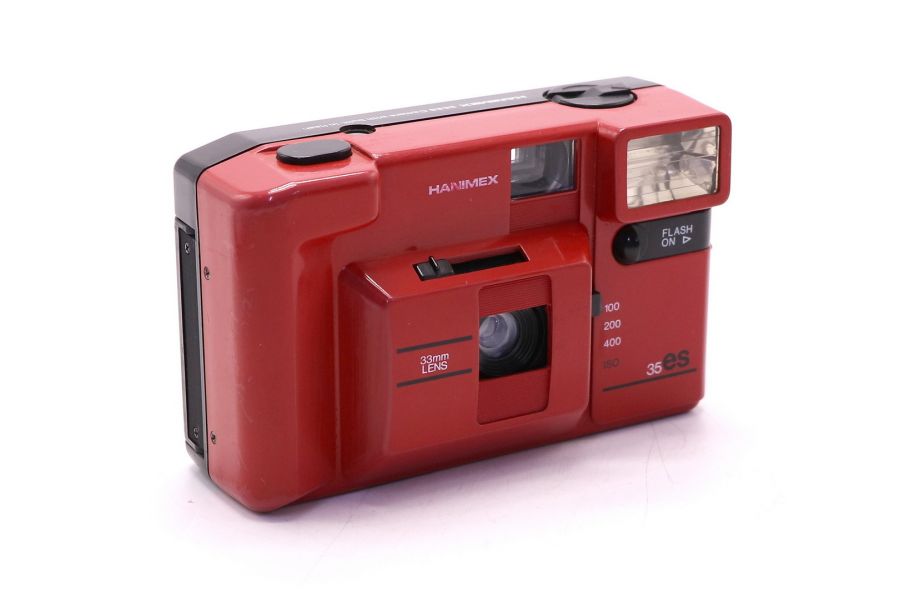 Hanimex 35es red плёночный фотоаппарат (Hong Kong)