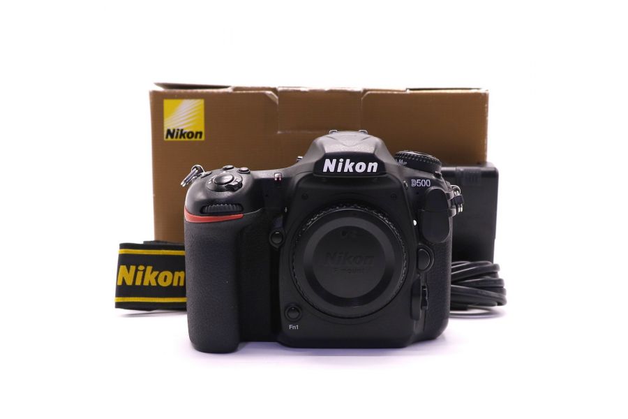 Nikon D500 body в упаковке (пробег 125500 кадров)