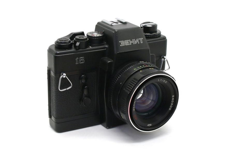 Редкость Зенит 18 + Зенитар-МЕ1 (СССР, 1986)