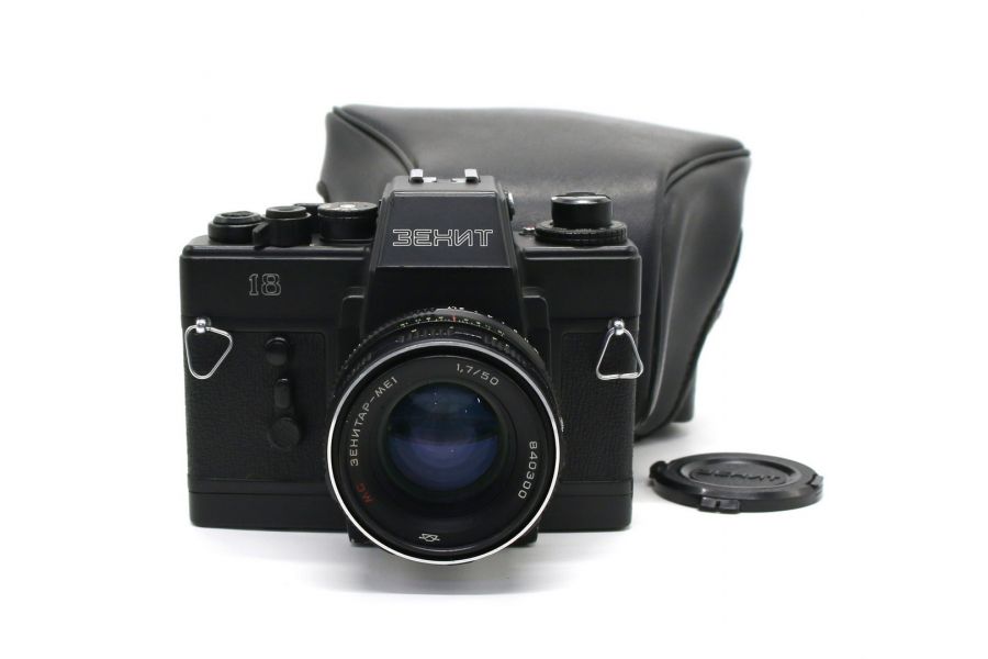Редкость Зенит 18 + Зенитар-МЕ1 (СССР, 1986)