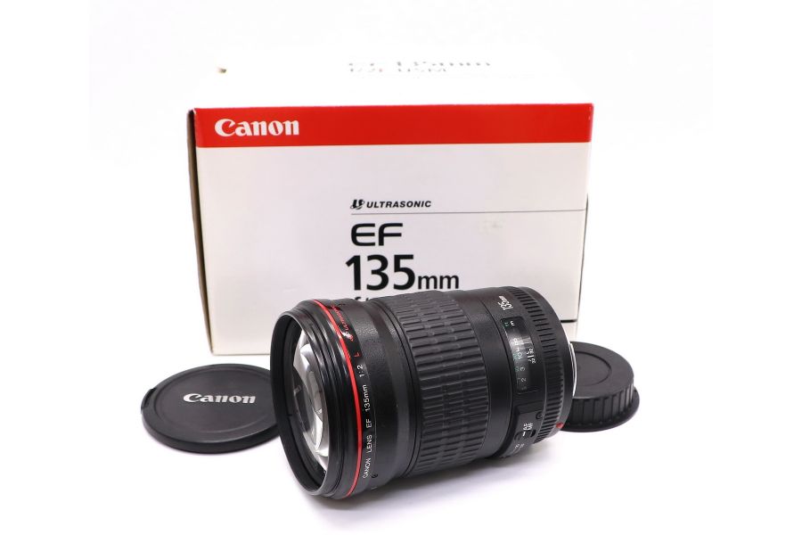 Canon EF 135mm f/2L USM в упаковке (Japan)