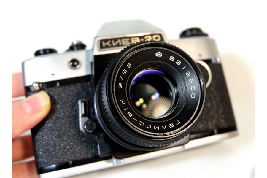 Киев 20 + Гелиос-81Н (Арсенал, 1985 г.)