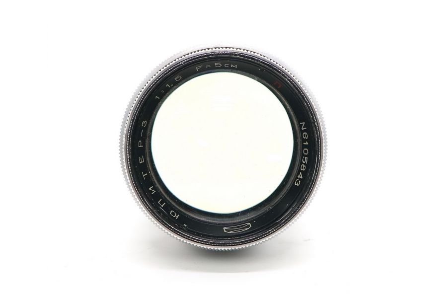 Юпитер-3 1,5/50 silver без задней линзы