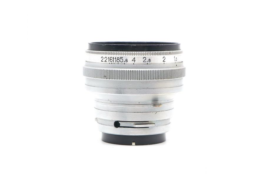 Юпитер-3 1,5/50 silver без задней линзы