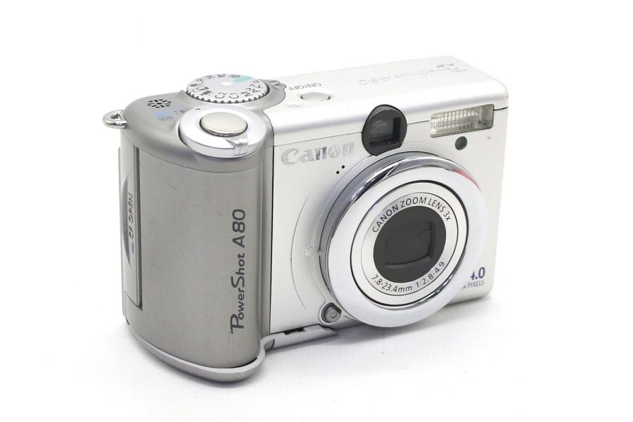Canon PowerShot A80 в упаковке