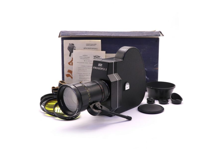 Кинокамера Красногорск-3 М42 kit box