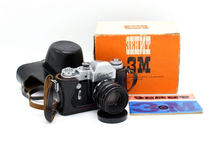 Зенит 3М в упаковке (СССР, 1965)