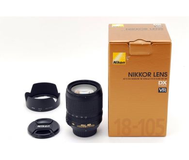 Nikon 18-105mm f/3.5-5.6G AF-S ED DX VR в упаковке