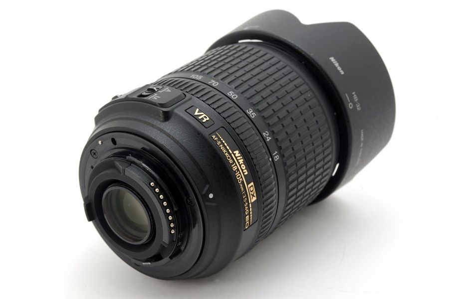 Nikon 18-105mm f/3.5-5.6G AF-S ED DX VR в упаковке