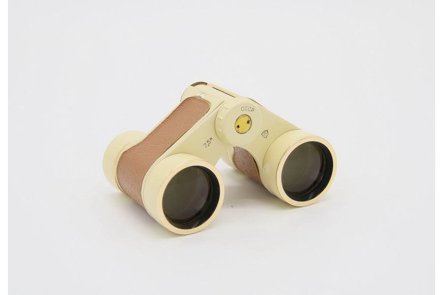 Бинокль театральный 2,5х24 бежевый