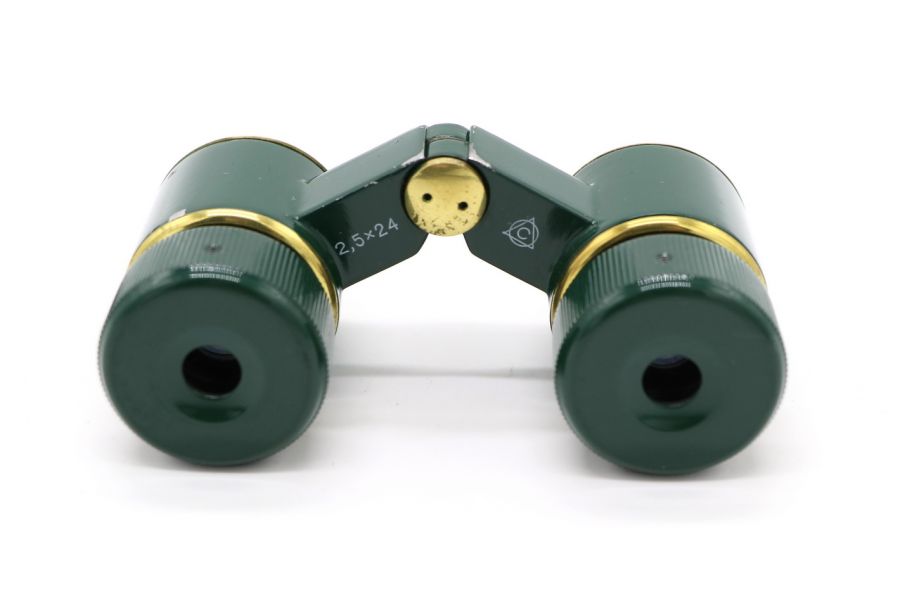 Бинокль БГТ2 2,5х24 зеленый