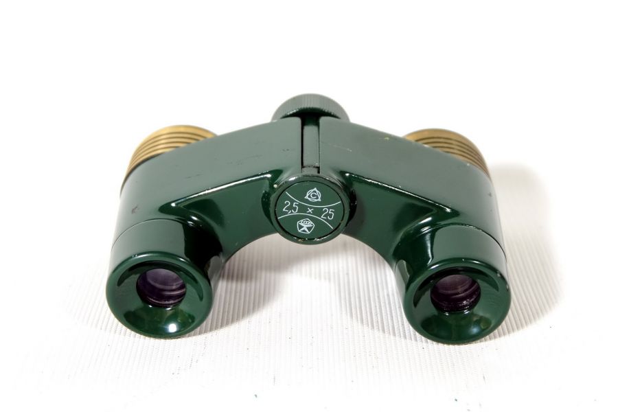 Бинокль театральный 2,5х25 зеленый