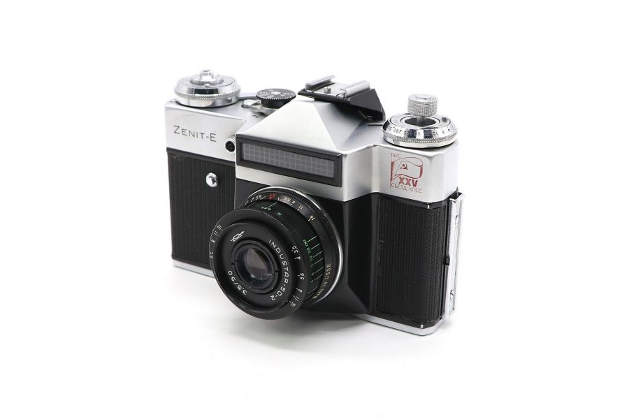 Зенит Е 25 съезд КПСС + Индустар-50-2