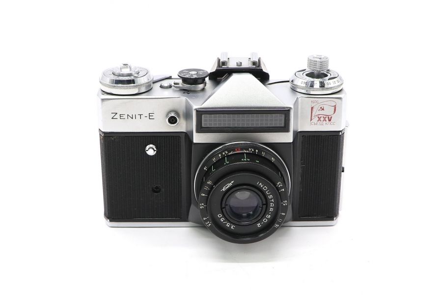 Зенит Е 25 съезд КПСС + Индустар-50-2