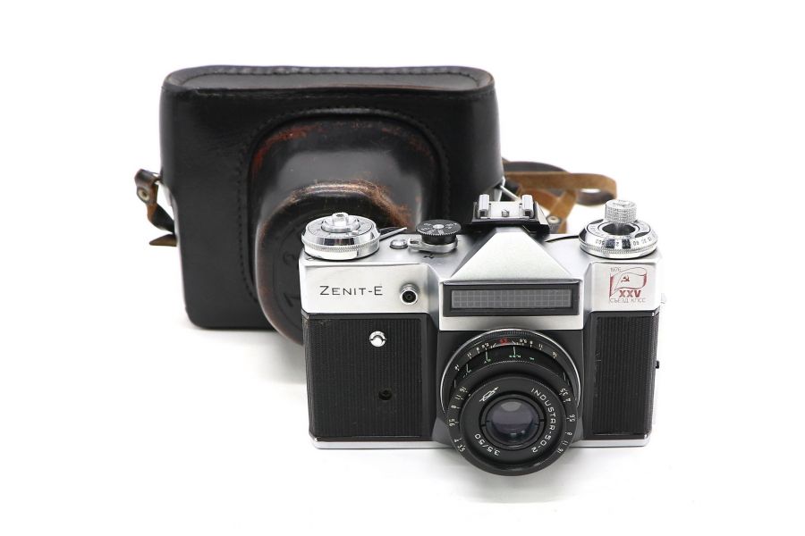 Зенит Е 25 съезд КПСС + Индустар-50-2